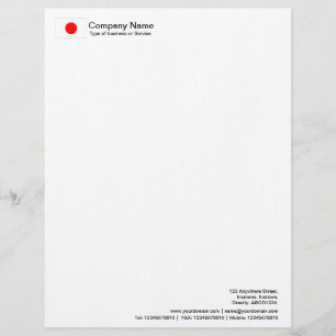 Flags - Japan Personalised Letterhead