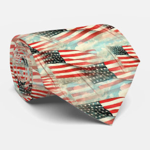 Flags necktie