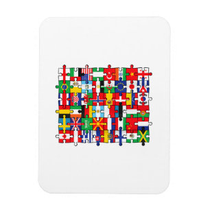 Flags of Countries of the World international flag Magnet