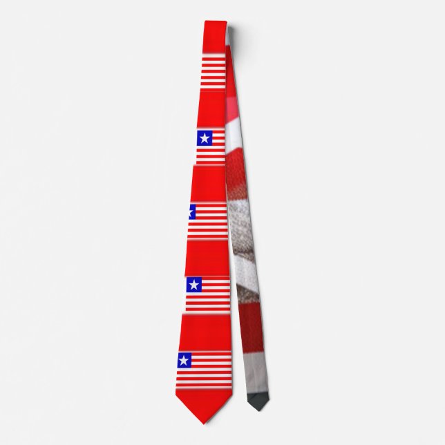 Flags Of Inspiration (Liberia) Tie (Front)