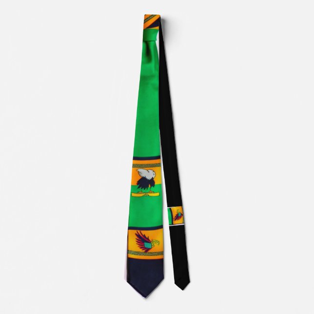 Flags Of Inspiration (Zambia) Tie (Front)