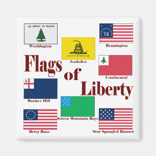 Flags of Liberty Magnet