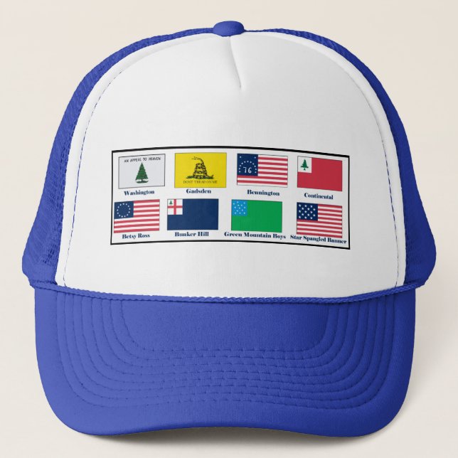 Flags of Liberty Trucker Hat (Front)