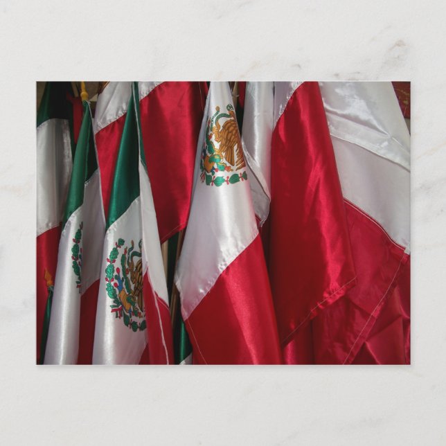 Flags of Mexico Postcard (Front)