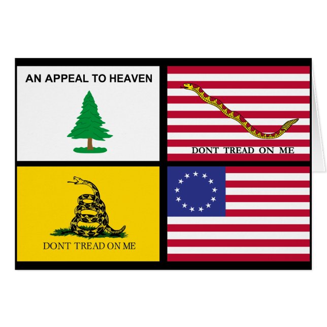 Flags Of The American Revolution (Front Horizontal)