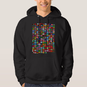 Flags of the Countries of the World Graphic Cool Hoodie