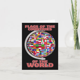 Flags Of The Countries Of The World International Card