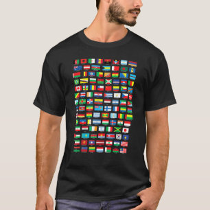 Flags Of The Countries Of The World International T-Shirt