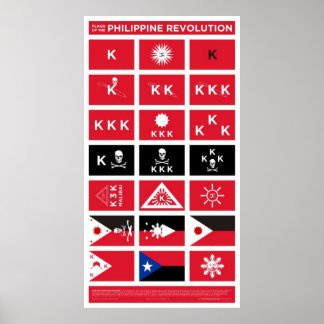 Flags of the Philippine Revolution - Giant Poster