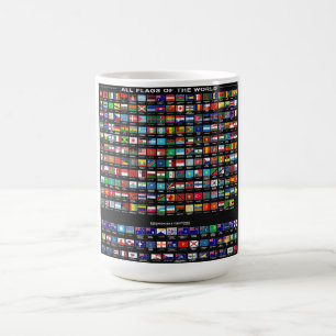 Flags of the World – 195 Nations Collection Coffee Mug
