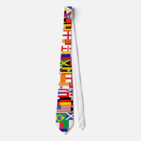 Flags of the world collage