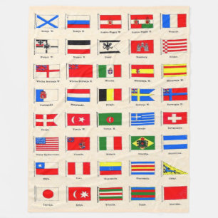 FLAGS of the WORLD Fleece Blanket