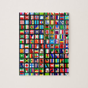 Flags of the world jigsaw puzzle