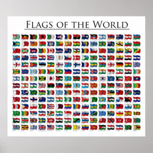 Flags of the World - Poster updated 2011