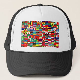FLAGS OF THE WORLD TRUCKER HAT
