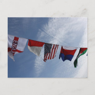 Flags Post Card