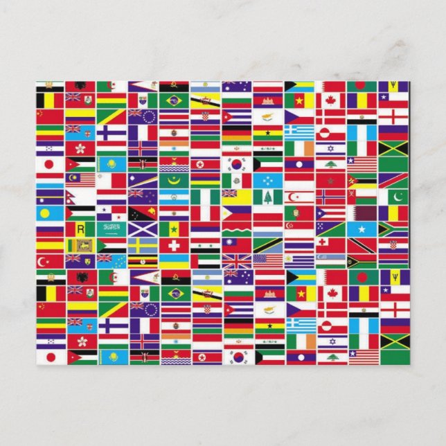 flags postcard (Front)