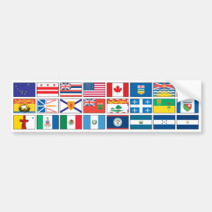 Flags Series - #3 Bumper Sticker