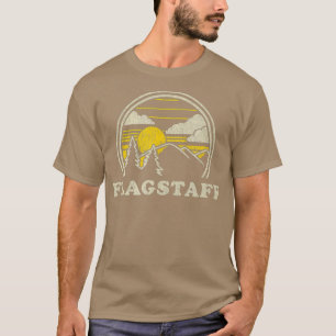 Flagstaff Arizona AZ Vintage Hiking Mountains T-Shirt