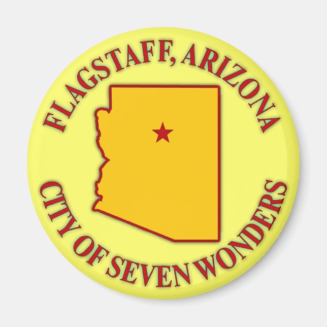 Flagstaff, Arizona Magnet (Front)