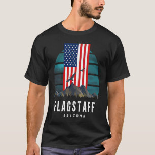 Flagstaff Arizona US American Vintage Retro Mounta T-Shirt