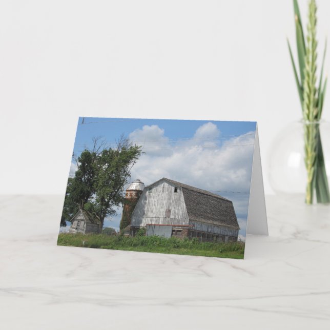 “Flagstaff Farm” Birthday Card (Front)