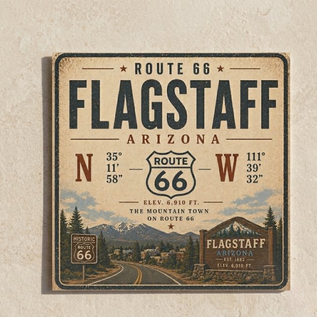 Flagstaff Route 66 Mountain Invite (Creator Uploaded)