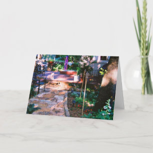 Flagstone Garden Path Card