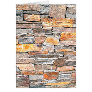 Flagstone natural tone stone pattern bricks