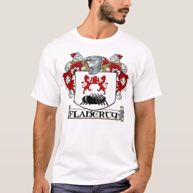 Flaherty Coat of Arms T-Shirt (Front)