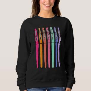 Flair Pens Teacher Design Sweatshirt