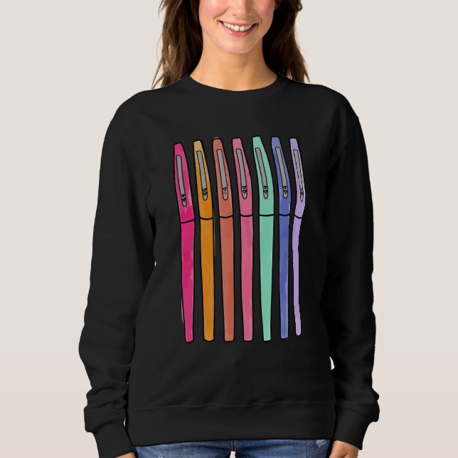 Flair Pens Teacher Design Sweatshirt (Front)