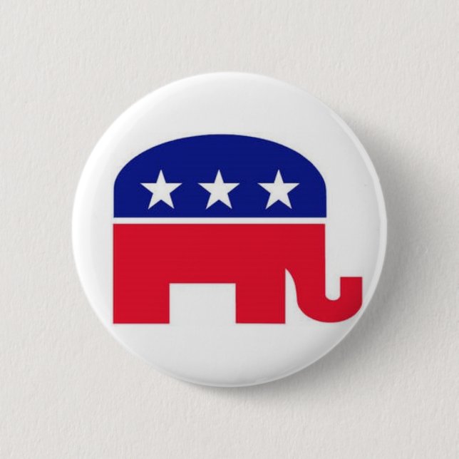 Flair Pin : Republican Elephant (Front)