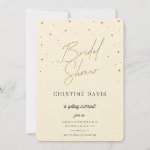 Flakes & Forever Bridal Shower Invitation