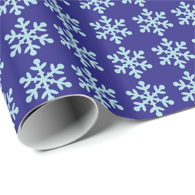 Flakes - Gift Wrapping Paper Roll COLOR CHANGE (Roll Corner)