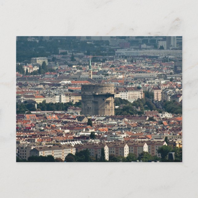 Flakturm Augarten Postcard (Front)