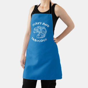 Flaky and Fabulous, French Croissant Chef Apron