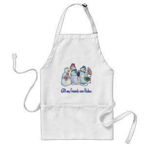Flaky Friends Standard Apron