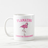 Flamazing Computer Programmer Mug