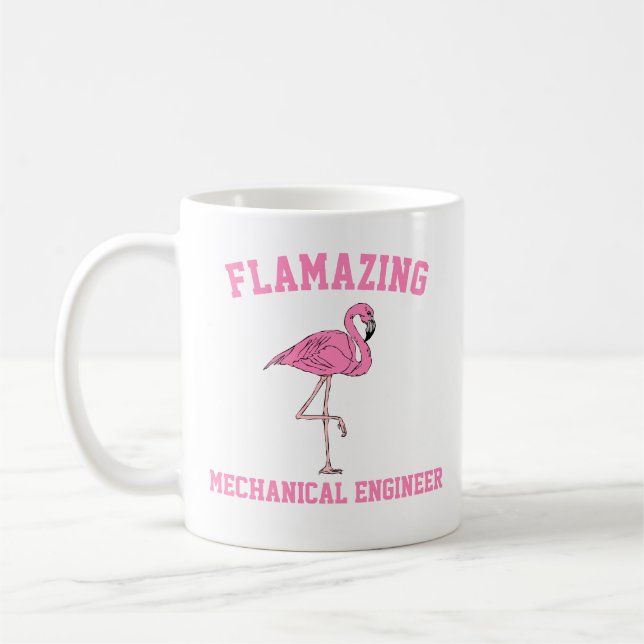 Flamazing Mechanical Engineer Mug (Left)
