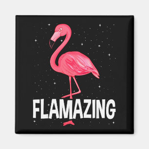 Flamazing Nk Flamingo Novelty Flamingo Lover Funny Magnet