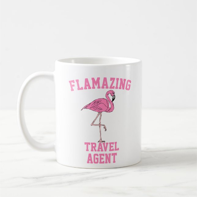 Flamazing Travel Agent Mug (Left)