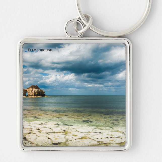 Flamborough Coast Key Ring (Front)