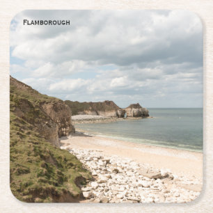Flamborough Coast Square Paper Coaster