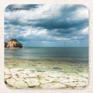 Flamborough Coast Square Paper Coaster