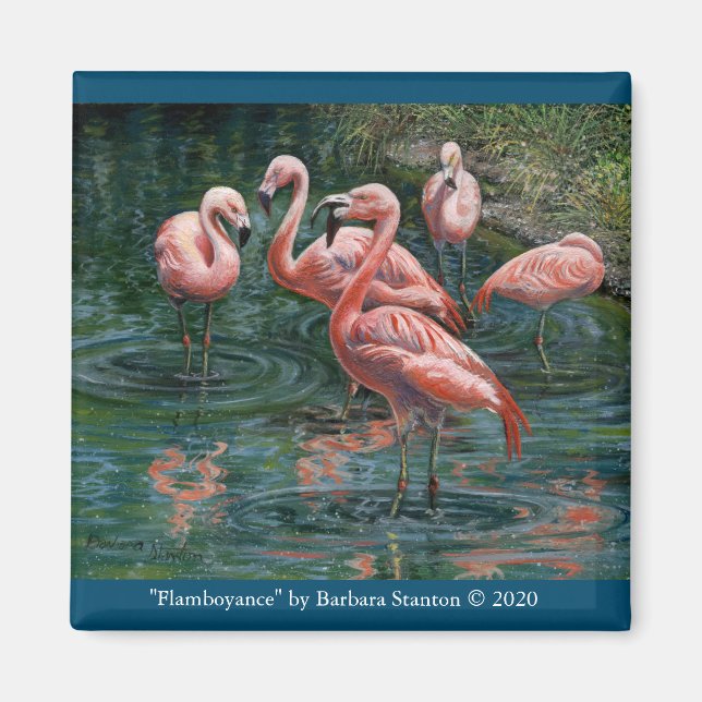 “Flamboyance” Magnet (Front)