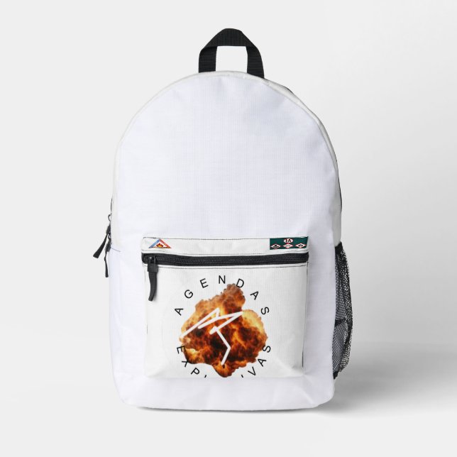 Flame and Explosive Backpack (Front)