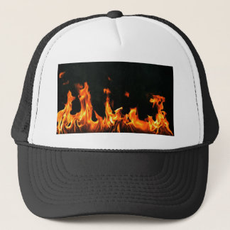 Flame Design Trucker Hat