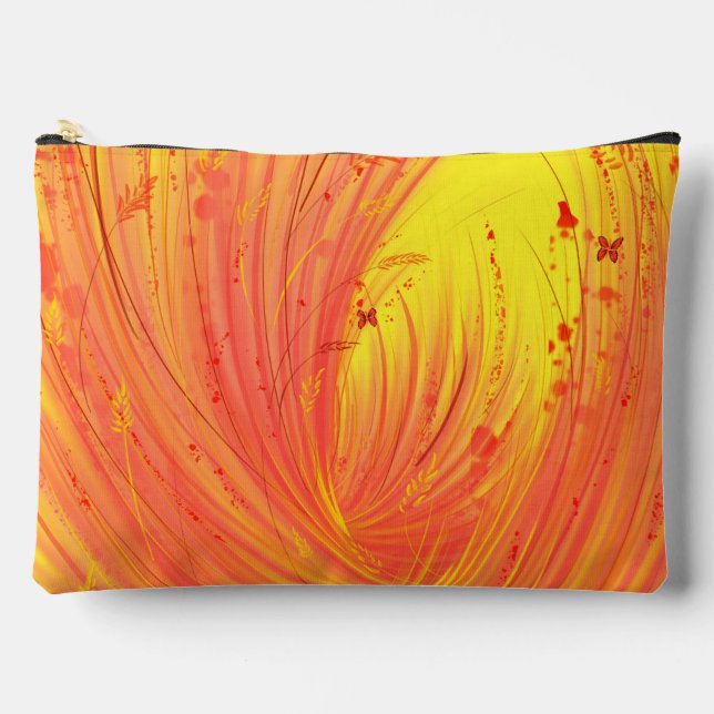 Flame - Enchanted Garden  Accessory Pouch (Front)
