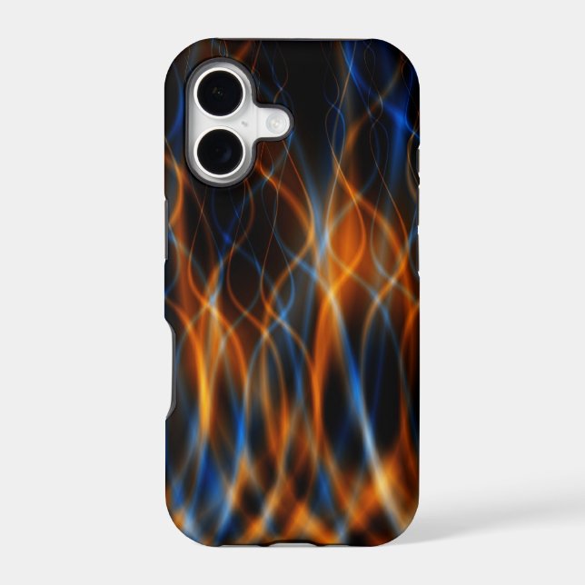 Flame Fractal iPhone Case (Back)